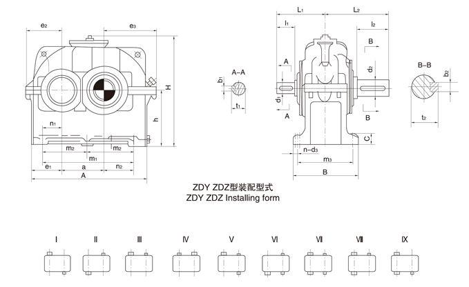 非标订制ZDY400-5-III减速爱游戏app合作马竞(科技)有限公司箱